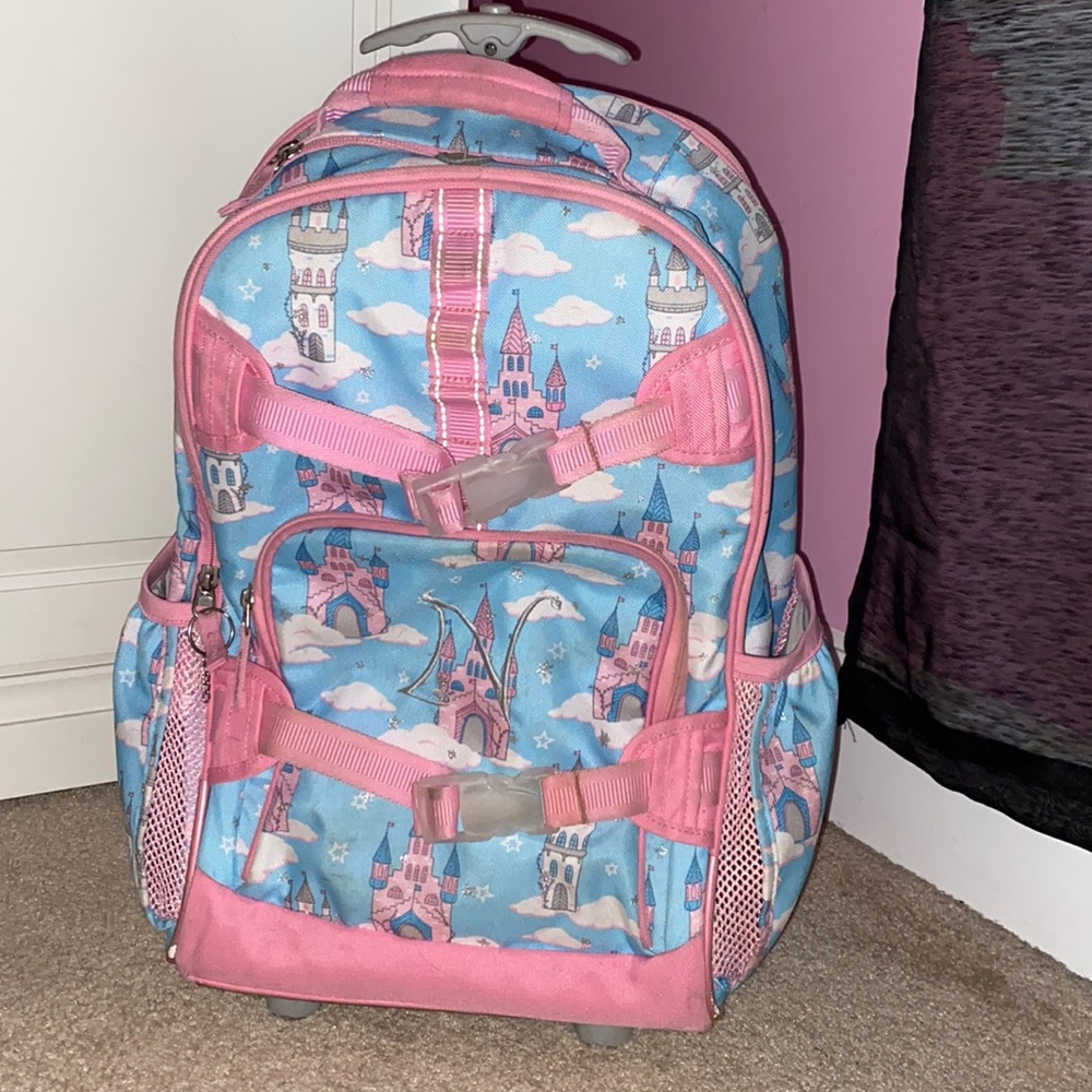 Personalized N princesss roller bag